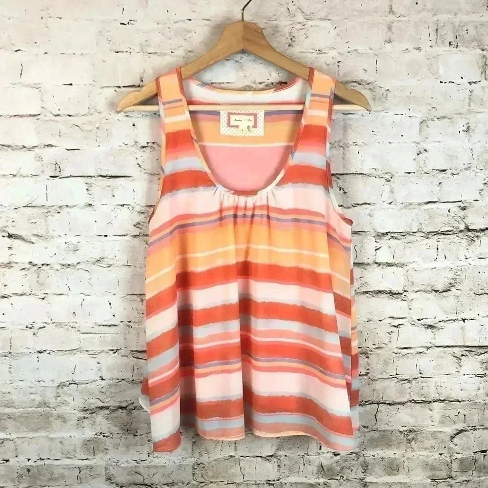 Anthropologie Meadow Rue Tank Blouse Size Small